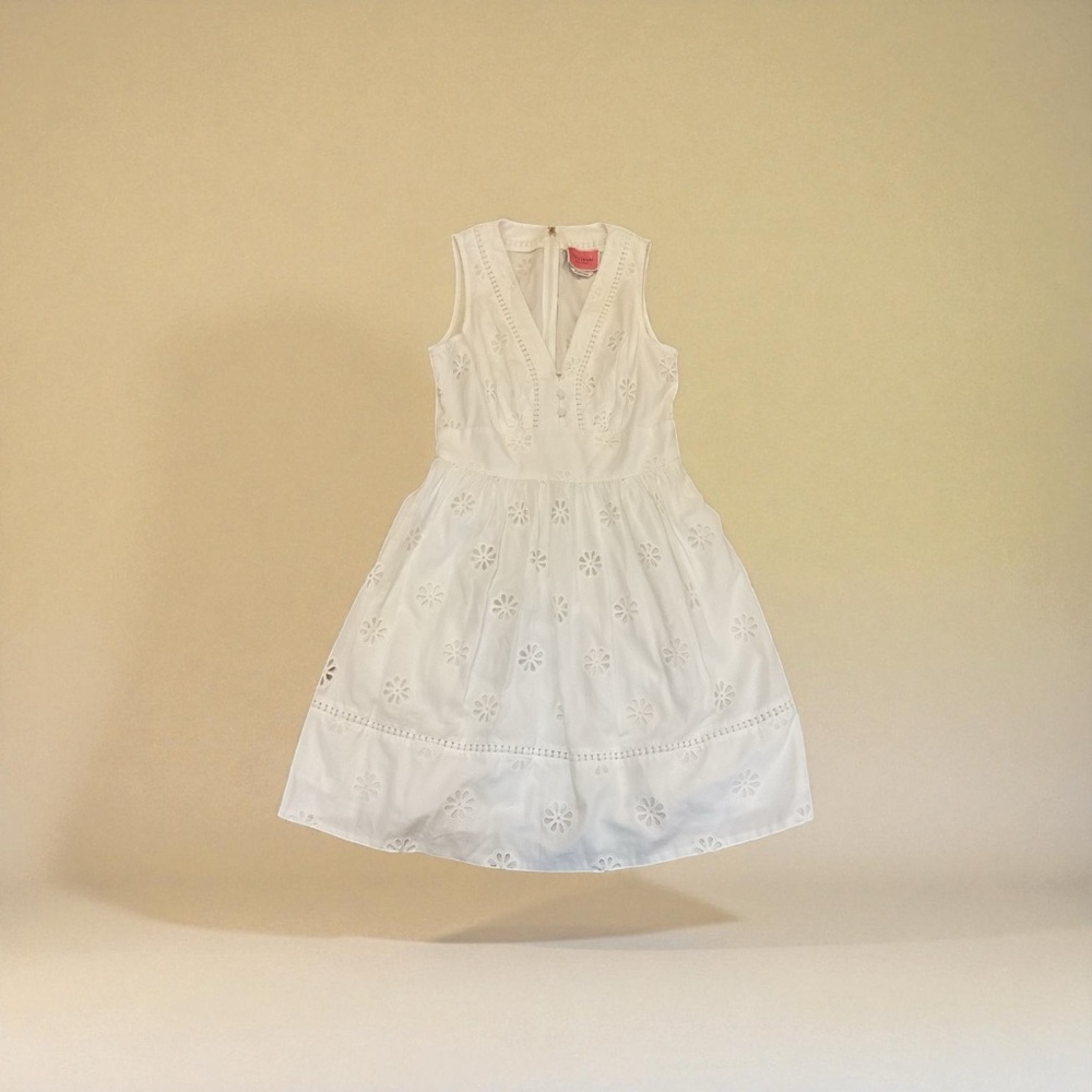 Kate Spade White Eyelet Dress